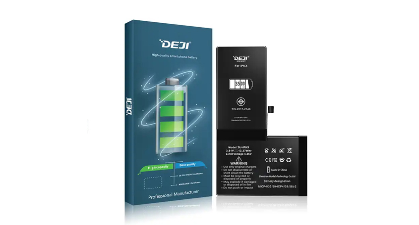 Pin iPhone X Dung Lượng cao 3500mAh Deji