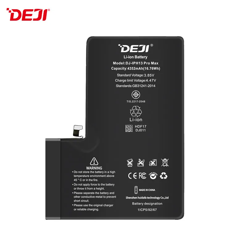 Pin iPhone 13 Pro Max Dung Lượng chuẩn 4352mAh Deji