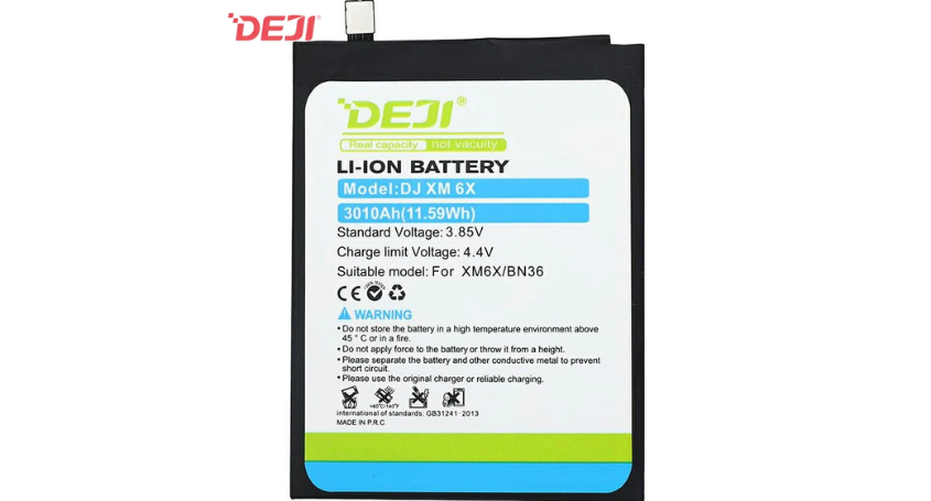 Pin DEJI-Xiaomi BN36 3010mAh chất lượng caocho Mi6X và Mi A2.
